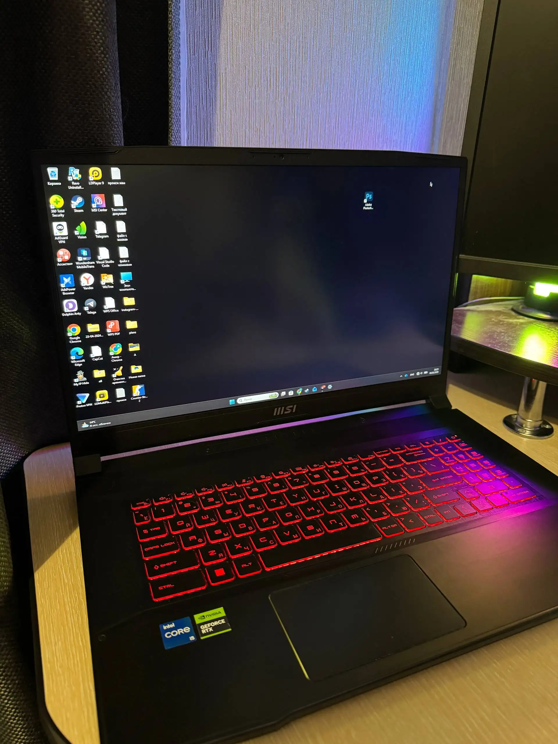 Игровой ноутбук MSI Katana 17 B12U - Ноутбуки (Электроника) в Казань