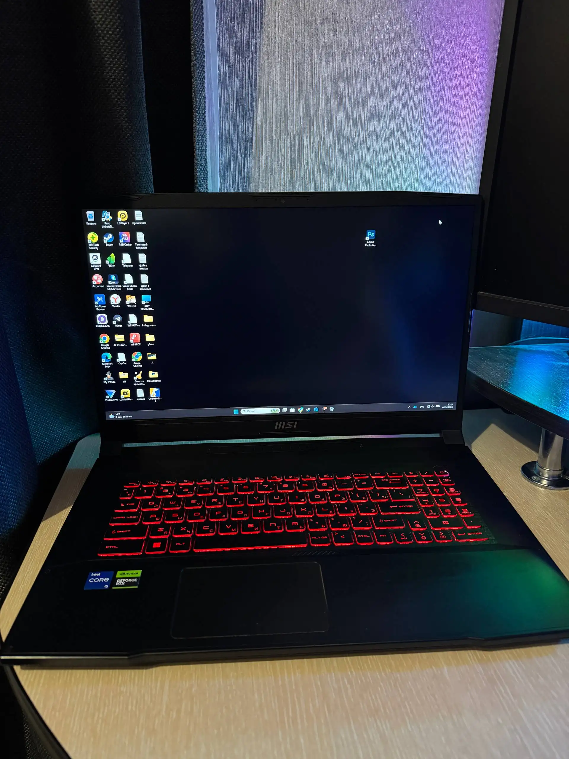 Игровой ноутбук MSI Katana 17 B12U - Ноутбуки (Электроника) в Казань