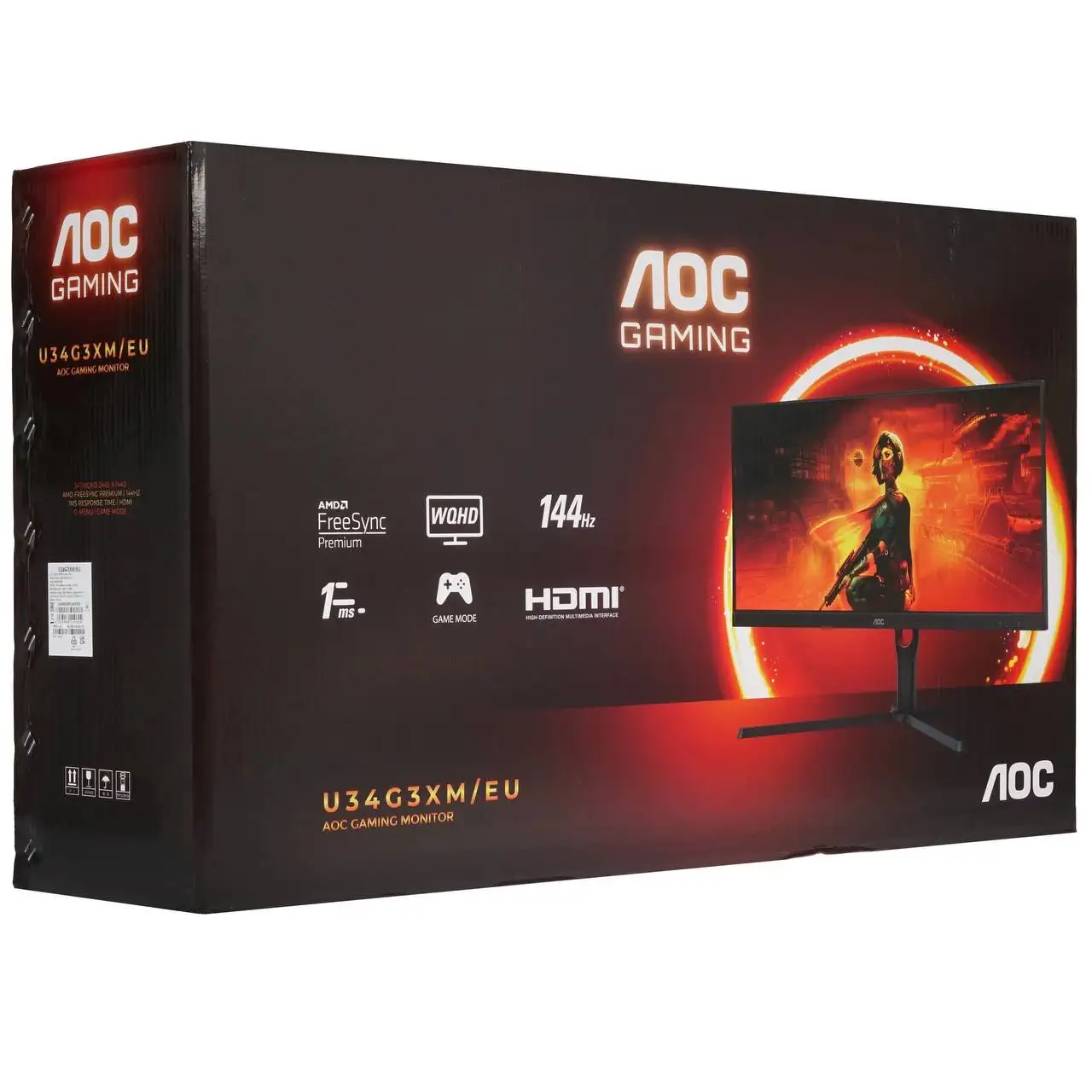 Монитор AOC U34G3XM 34" - Мониторы (Электроника) в Казань