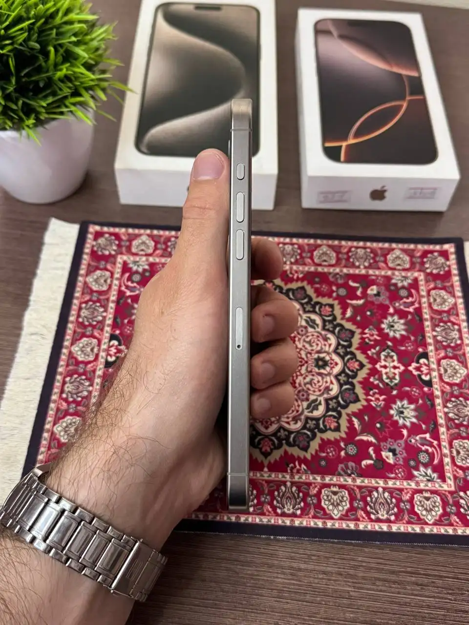 iPhone 15 Pro Max 256GB Натуральный Титан - Смартфоны (Электроника) в Казань