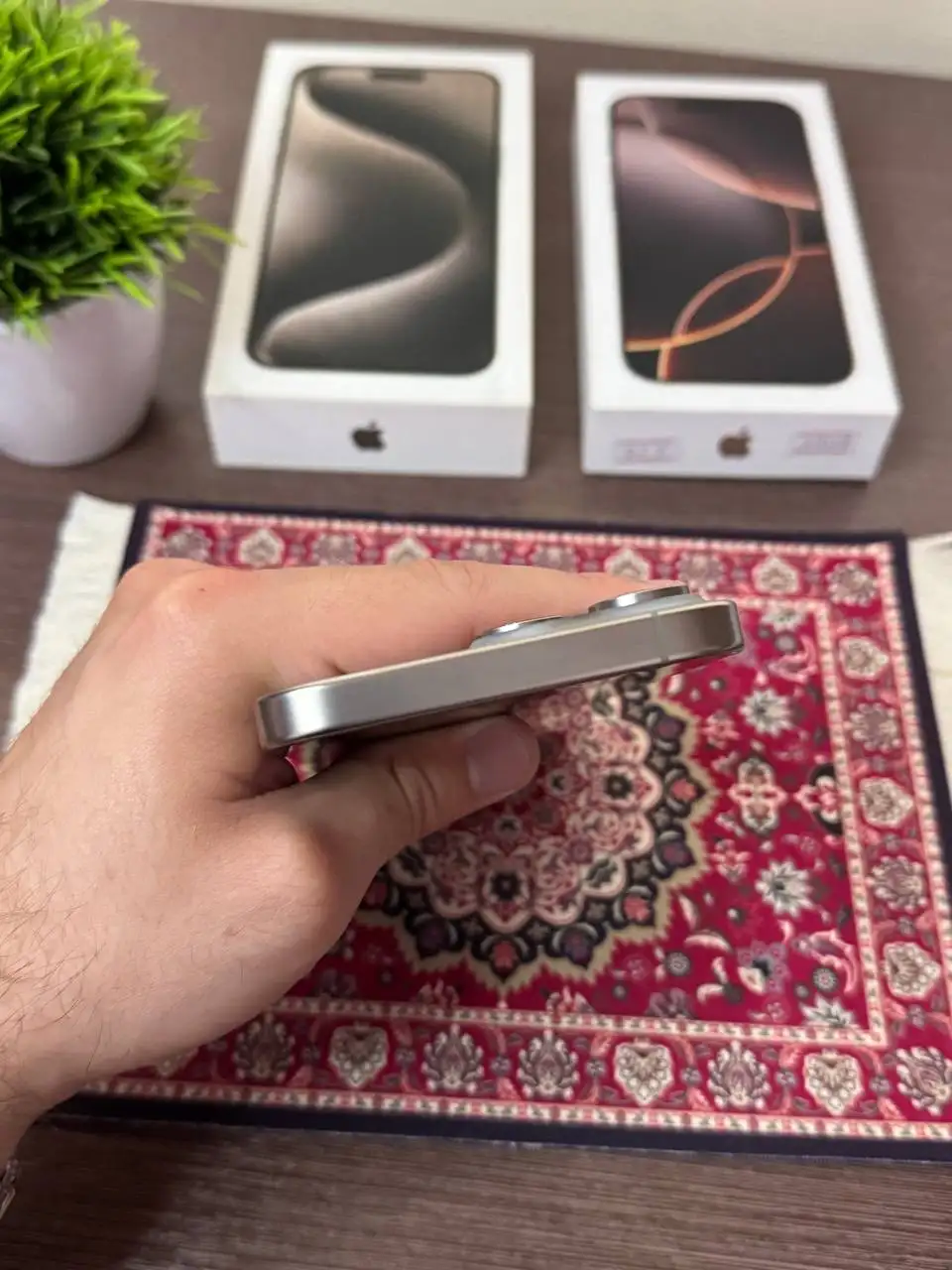 iPhone 15 Pro Max 256GB Натуральный Титан - Смартфоны (Электроника) в Казань
