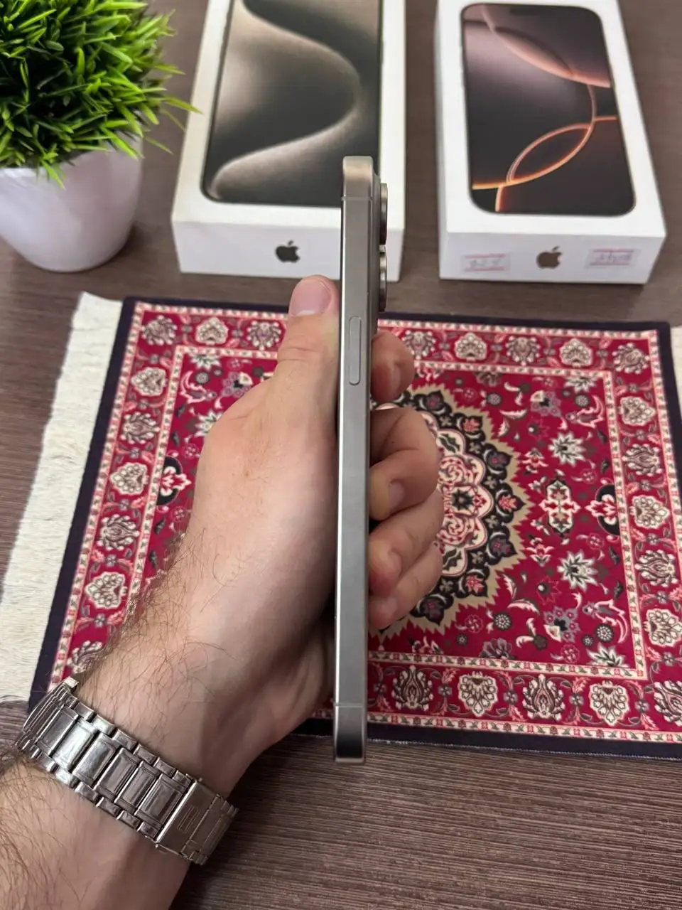 iPhone 15 Pro Max 256GB Натуральный Титан - Смартфоны (Электроника) в Казань