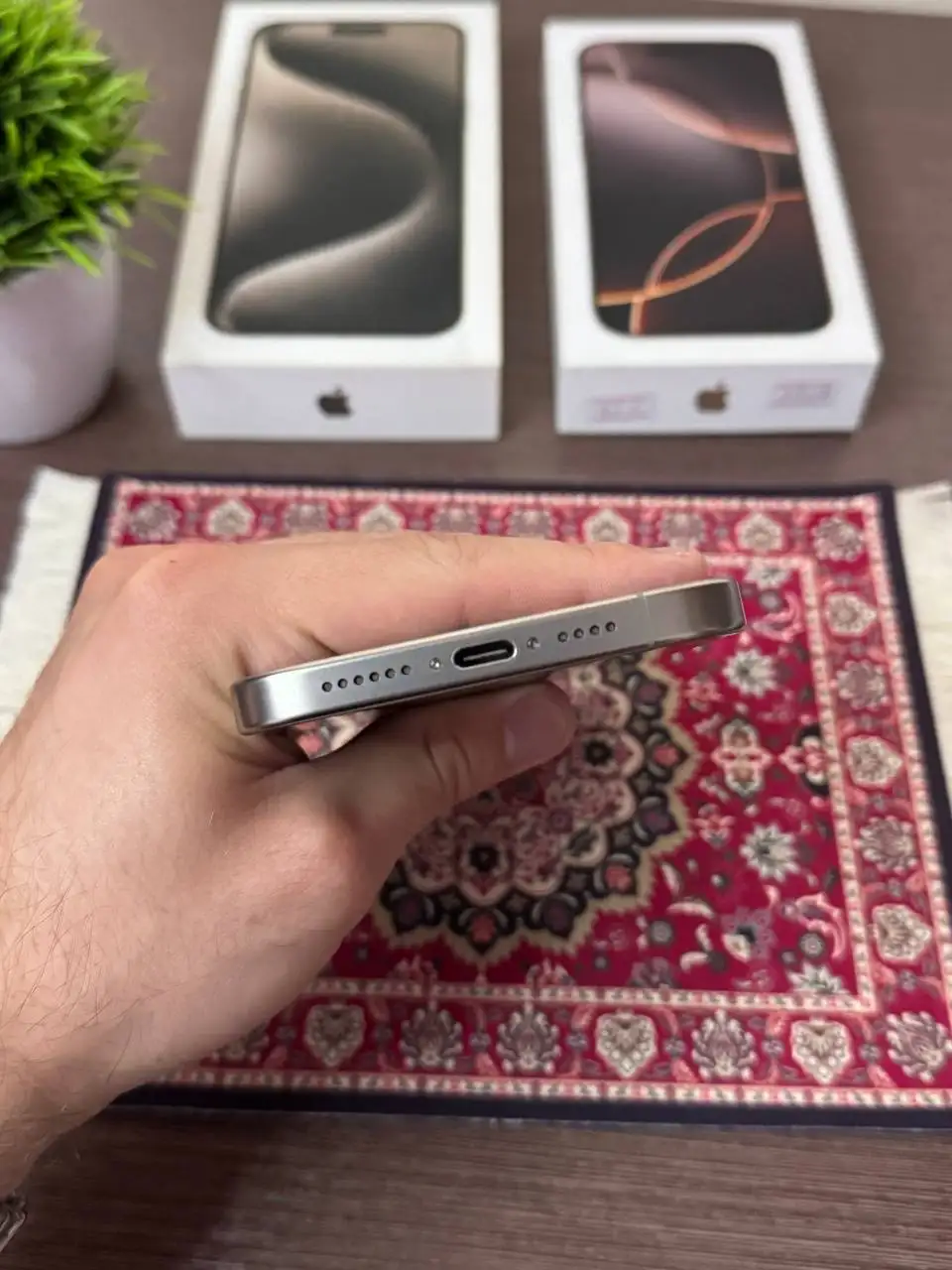 iPhone 15 Pro Max 256GB Натуральный Титан - Смартфоны (Электроника) в Казань