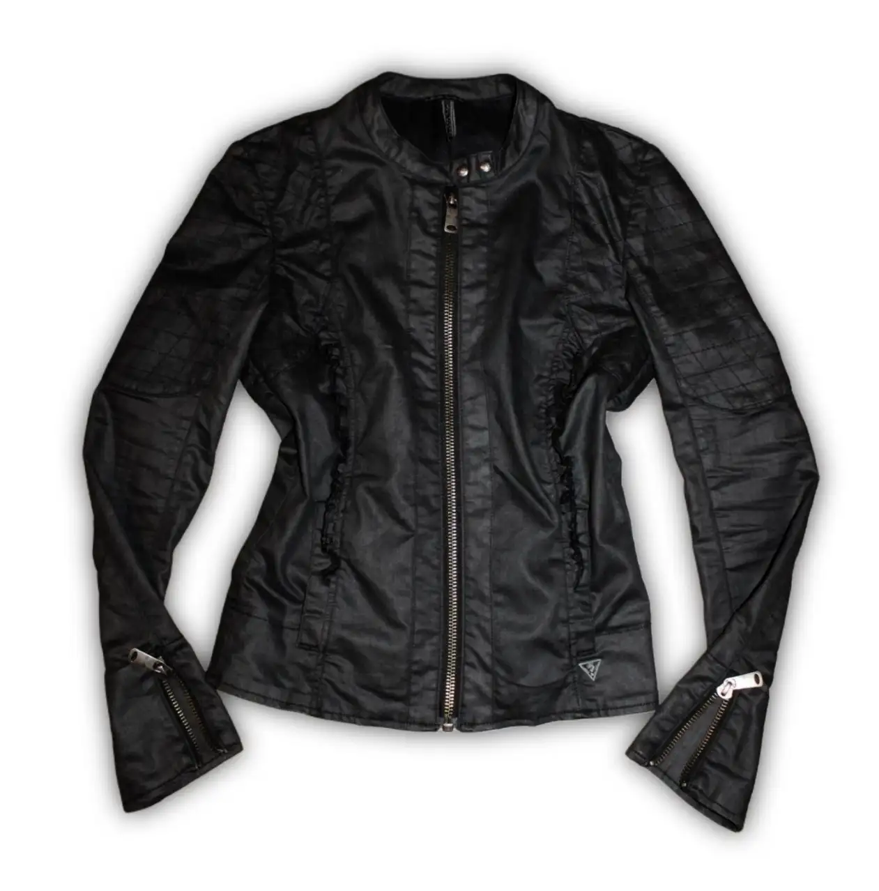 Куртка Guess Waxed Denim Moto Jacket - Верхняя одежда (Одежда) в Неизвестно