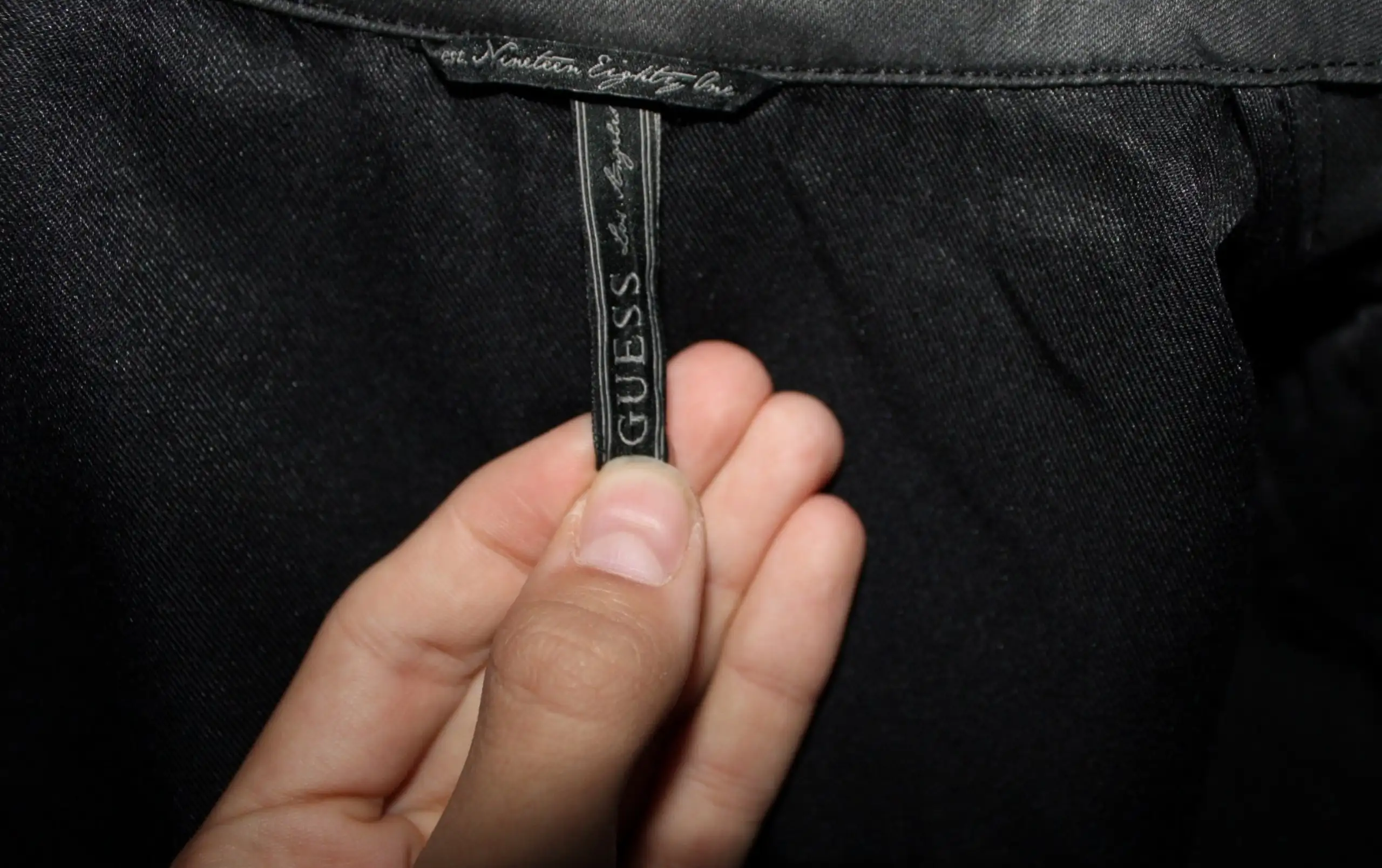 Куртка Guess Waxed Denim Moto Jacket - Верхняя одежда (Одежда) в Неизвестно
