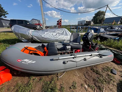 Продам надувную ПВХ лодку с мотором Sharmax 9.8 HS - частное объявление в Казань