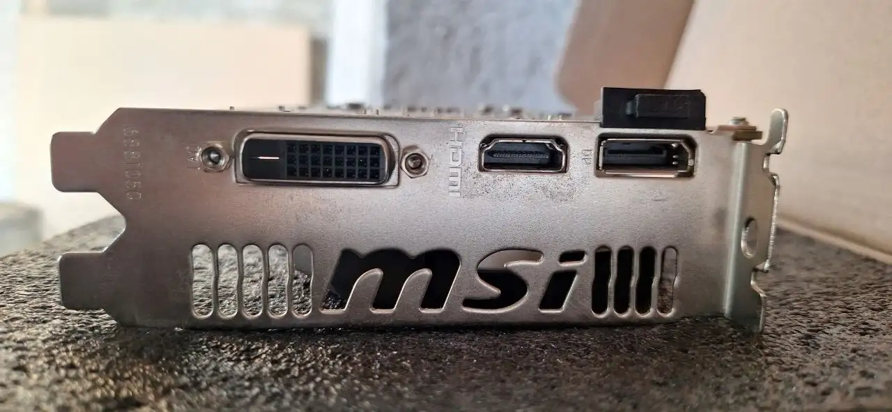 Видеокарта MSI GeForce GTX 1050 Ti 4GT OC - Видеокарты (Электроника) в Казань