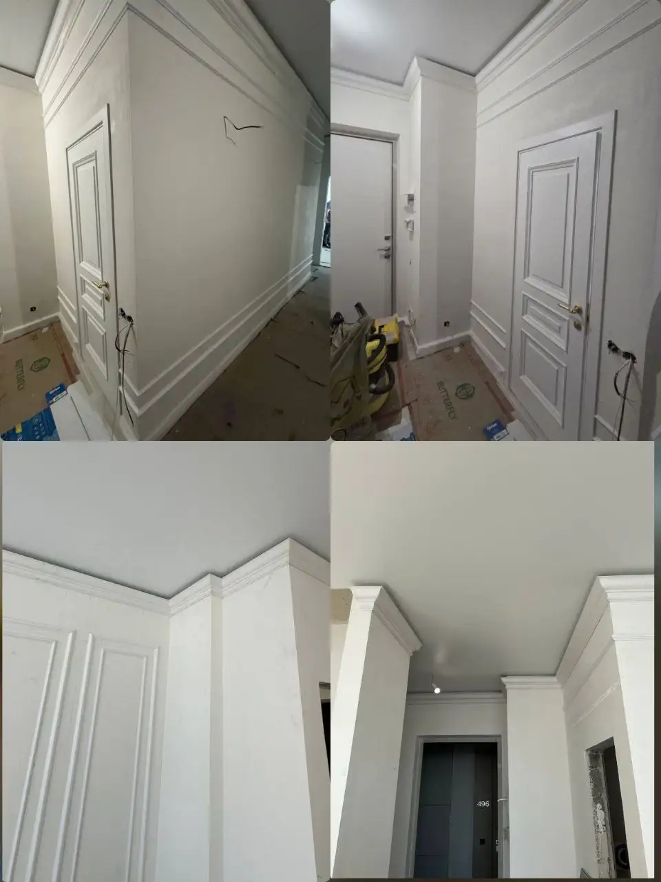 Монтаж молдингов, плинтуса, корнизов - Ремонт и строительство (Услуги) в Тюмень