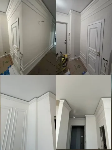 Монтаж молдингов, плинтуса, корнизов - Доставка в Тюмень