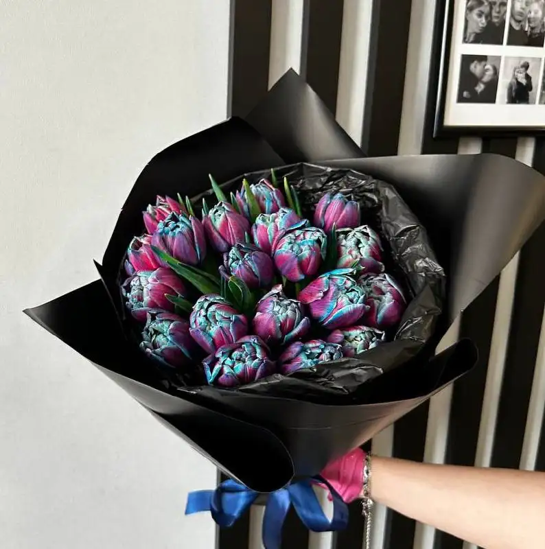 Продажа необычных синих тюльпанов в Тюмени - Цветы (Хобби и отдых) в Тюмень