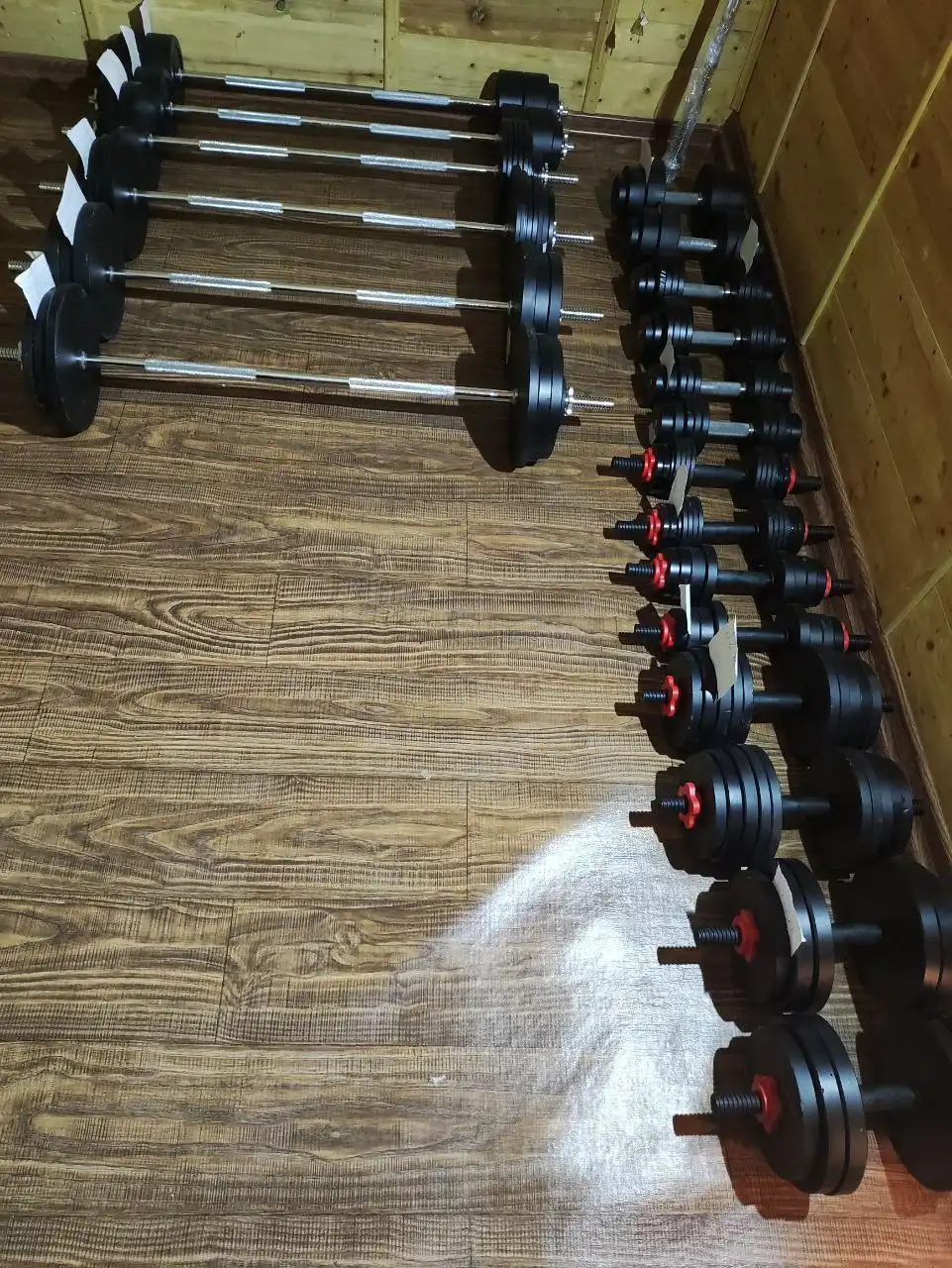 Гантели и штанги разборные стальные - Спорт и фитнес (Хобби и отдых) в Донецк