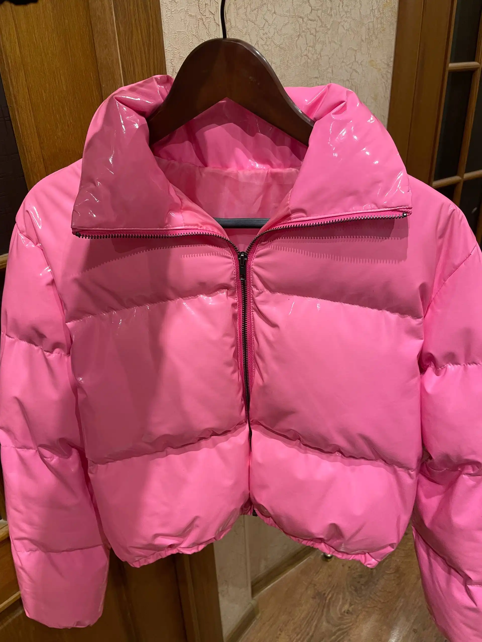 Куртка женская теплая укороченная - Верхняя одежда (Одежда) в Донецк