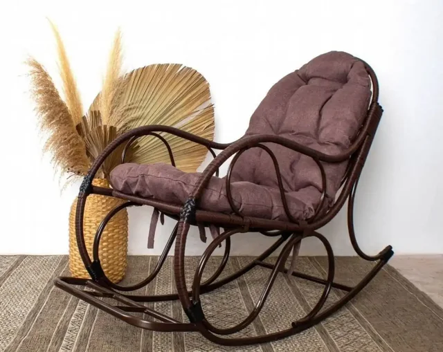 Кресло-качалка с подножкой Элит - Двери в Волноваха