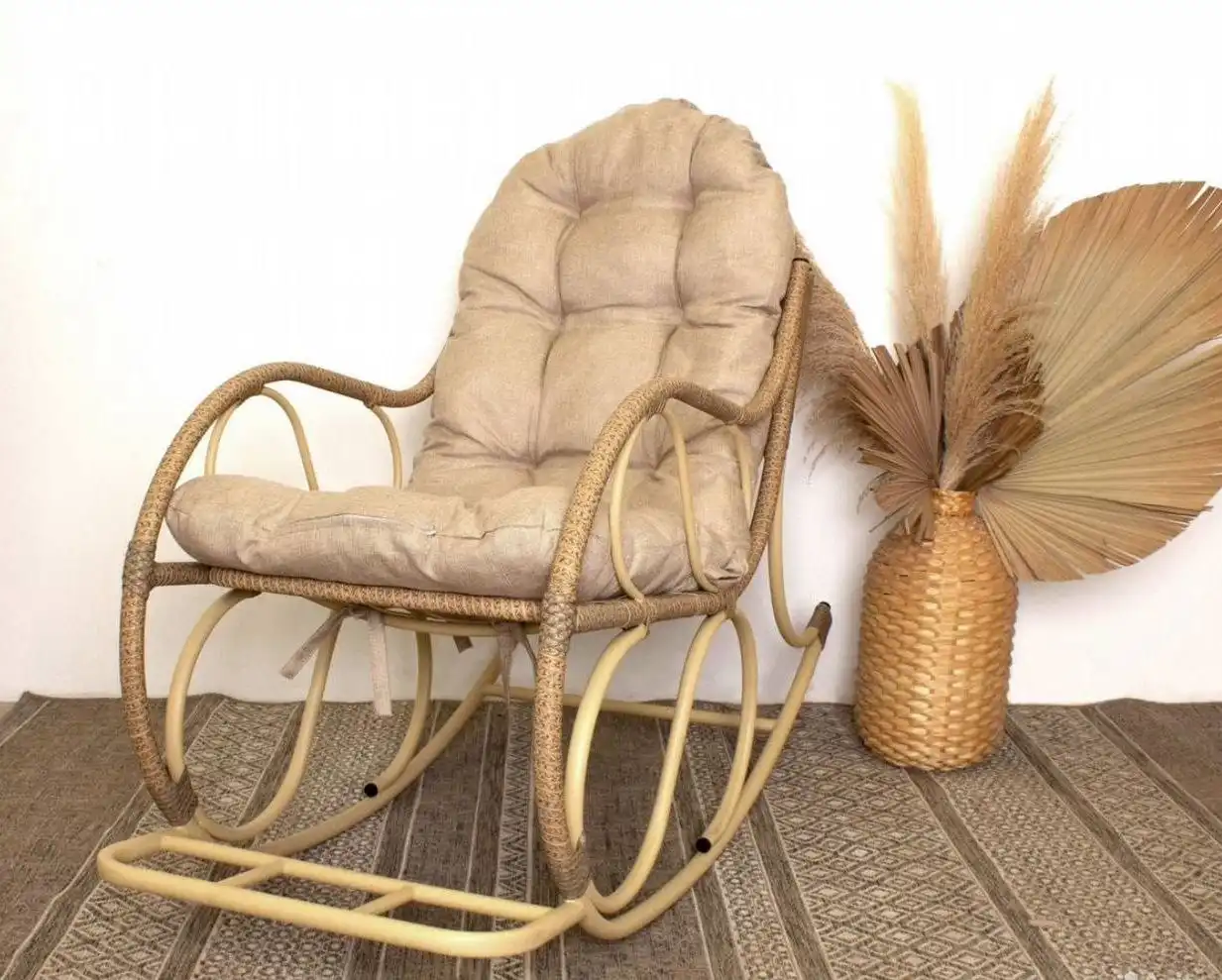 Кресло-качалка с подножкой Элит - Для дома и дачи в Волноваха