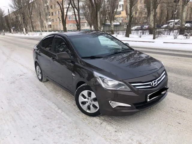 Хюндай Солярис 2015 года, пробег 102326 км, двигатель 1.6, АКПП - Авто в Мелитополь