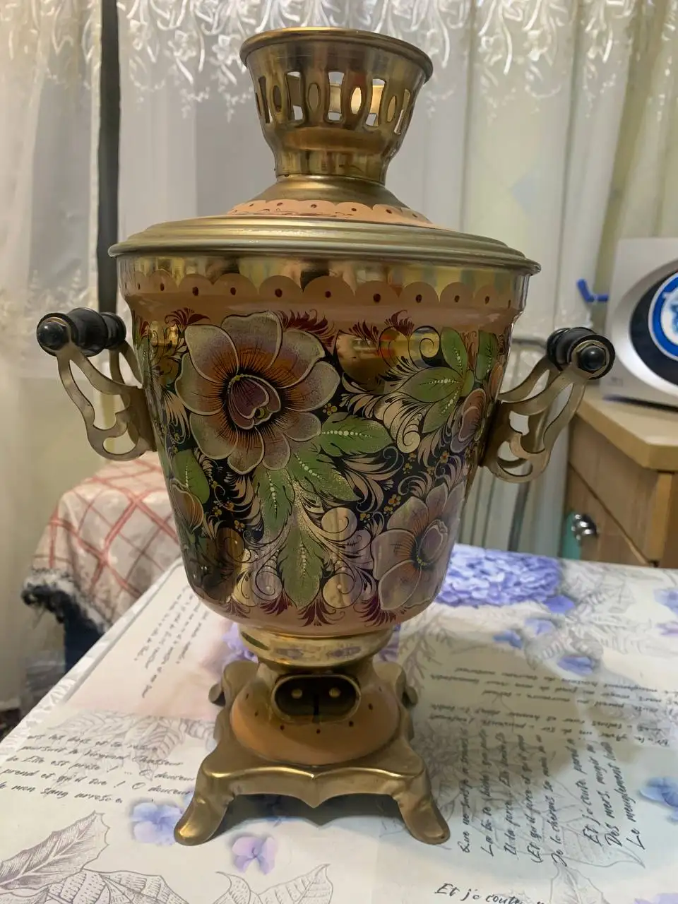 Самовар Хохлома СССР 1992 года - Барахолка в Волноваха