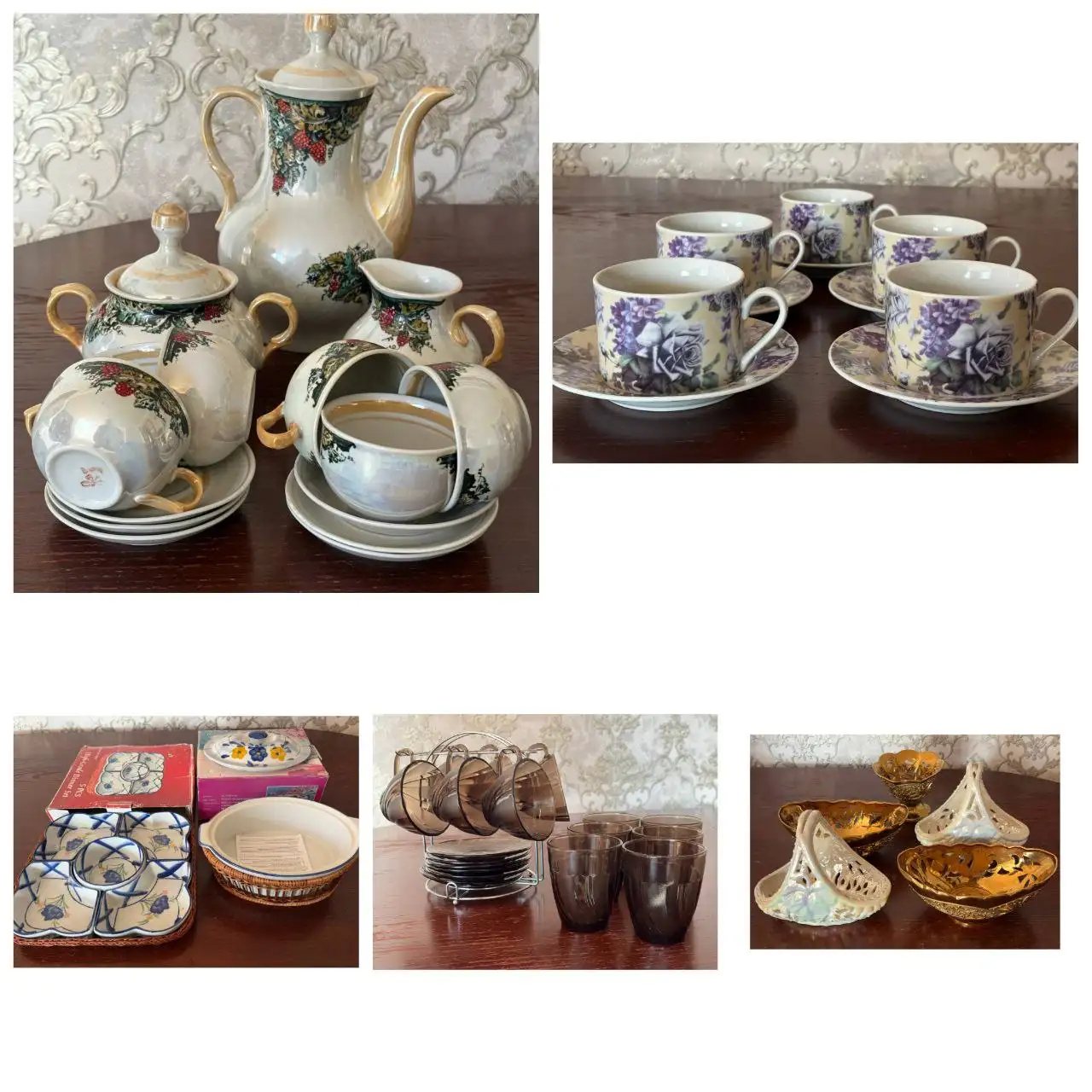 Продажа стола, стульев и посуды - Барахолка в Горловка