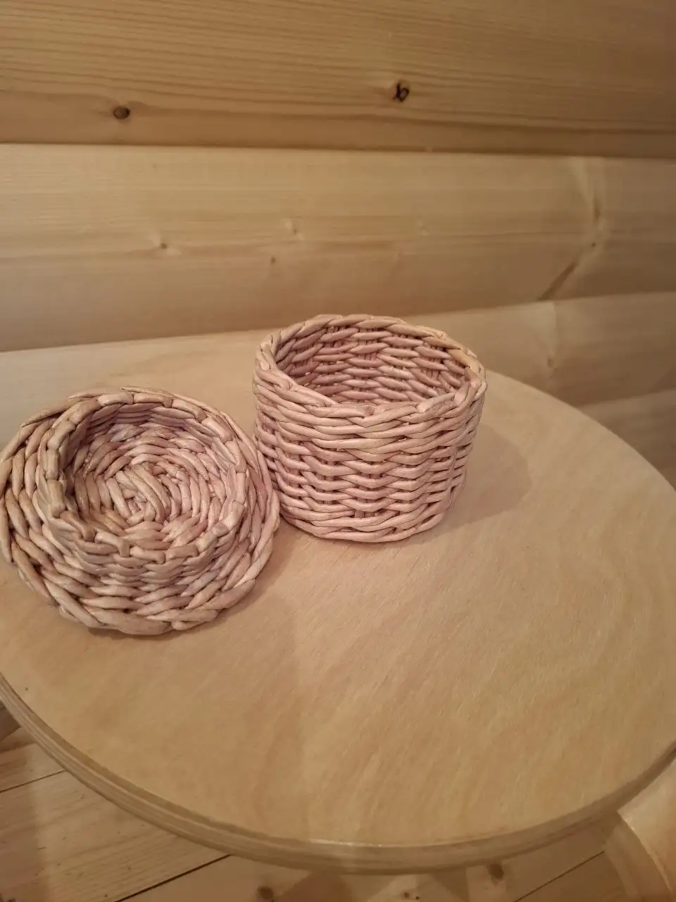 Плетеная шкатулка ручной работы - Рукоделие (Барахолка) в Волноваха