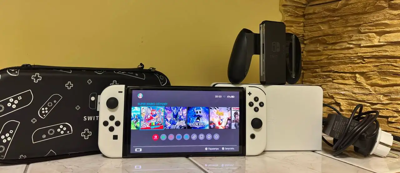 Nintendo Switch OLED 128gb прошитая и Xbox controller elite series 2 - Игровые приставки и аксессуары (Электроника) в Волноваха