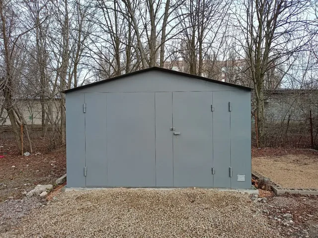 Гараж 6×4 из листового металла с установкой - Аренда жилья в Волноваха