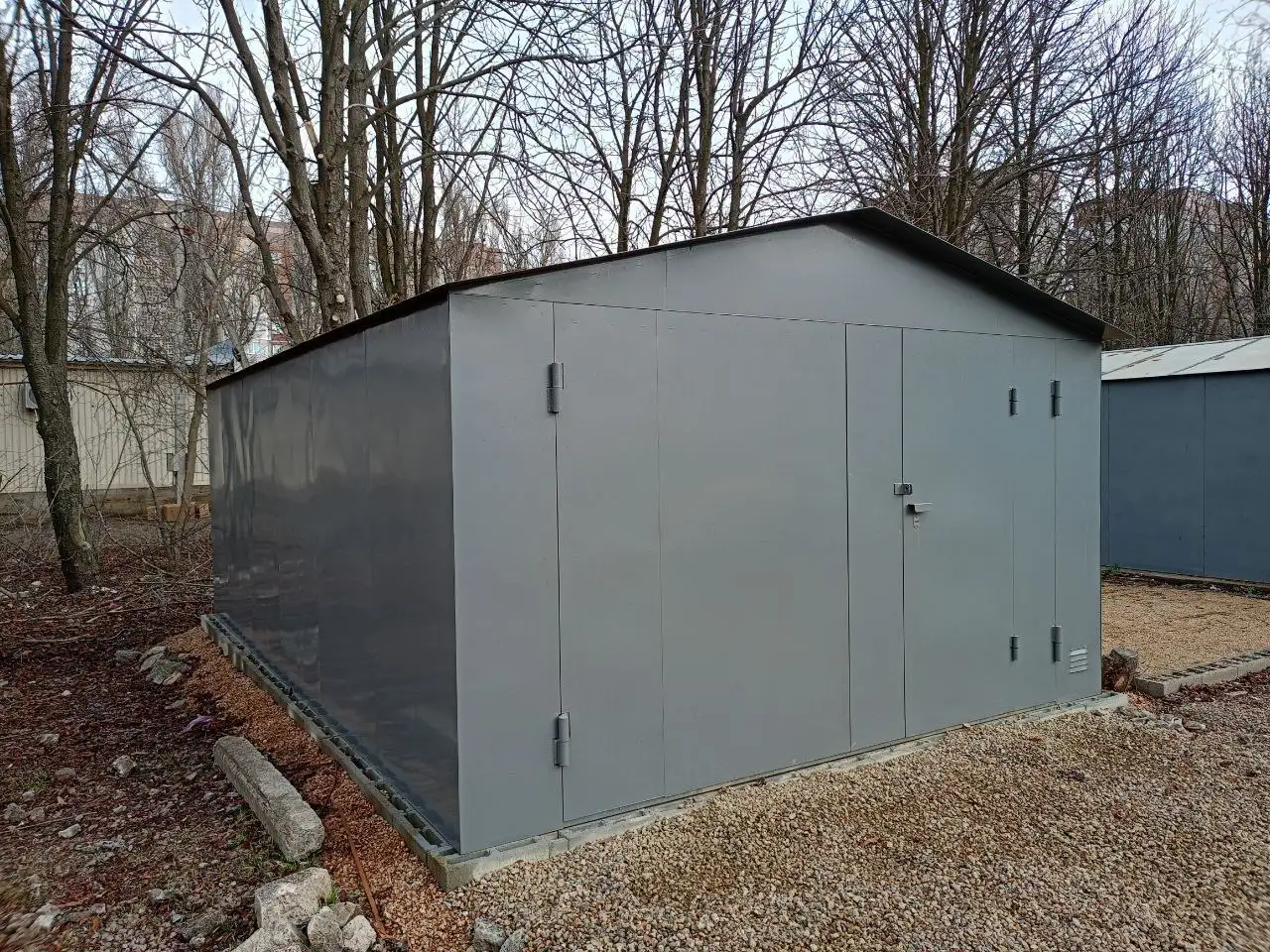 Гараж 6×4 из листового металла с установкой - Гараж (Недвижимость) в Волноваха