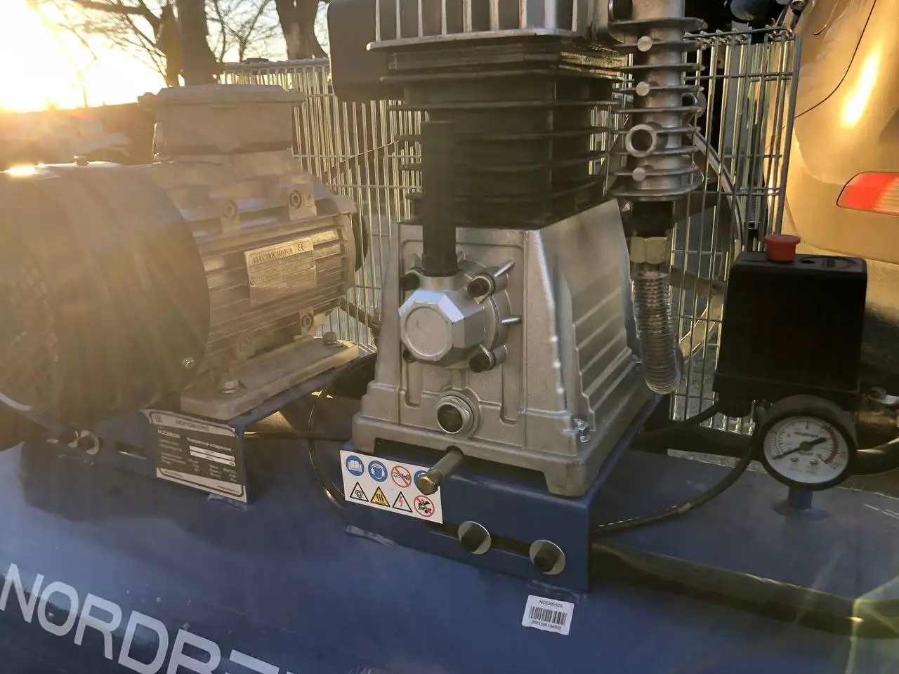 Продажа нового поршневого компрессора NORDBERG NCE200/520 - Промышленное оборудование (Готовый бизнес и оборудование) в Красногвардейское