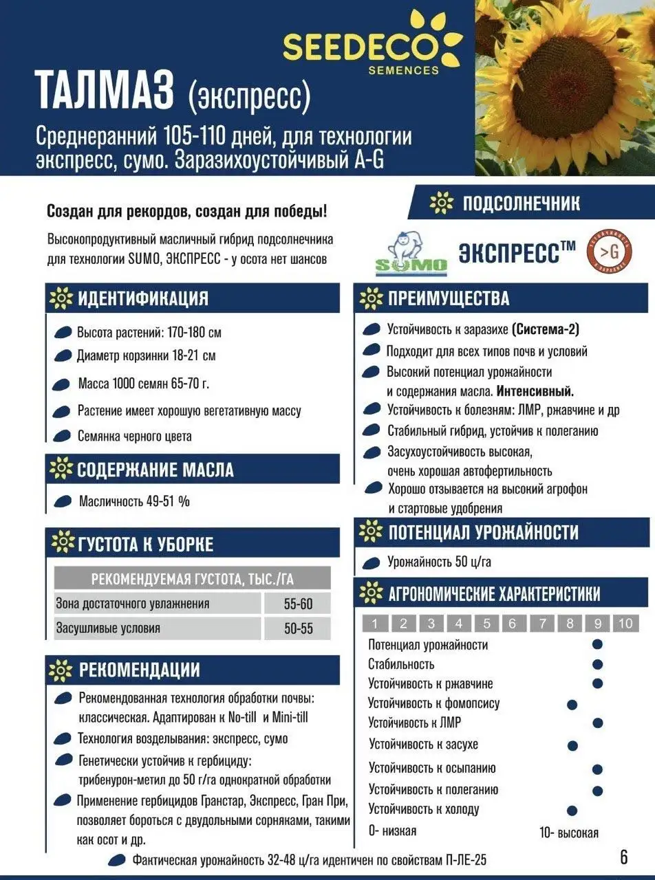 Продажа гибридов подсолнечника - Семена (Барахолка) в Волноваха