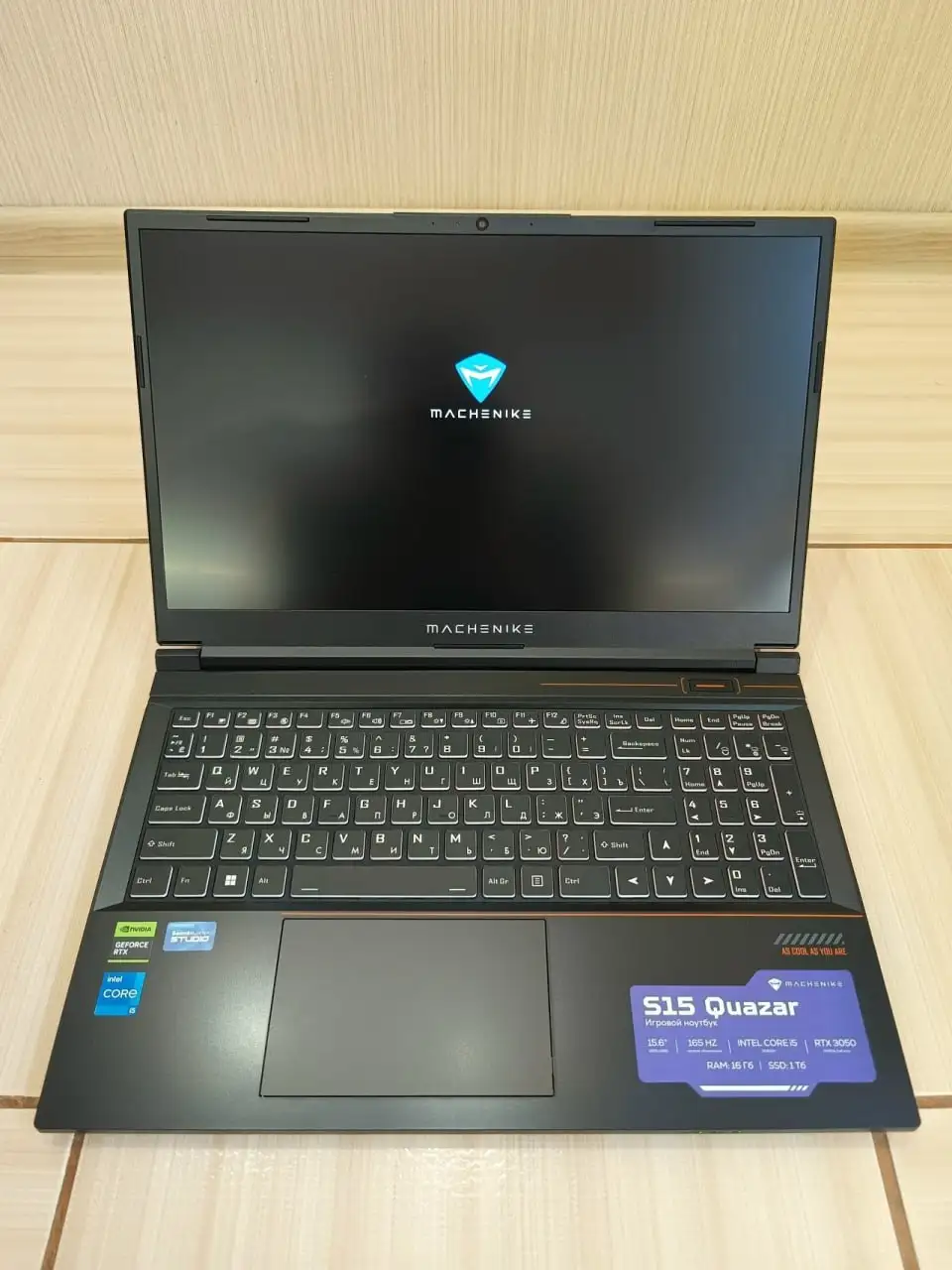 Игровой ноутбук Machenike S15 Quazar с RTX 3050 - Ноутбуки (Электроника) в Волноваха