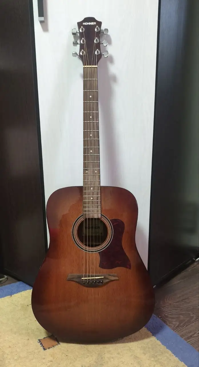 Акустическая гитара Hohner Dreadnought - Музыкальные инструменты (Хобби и отдых) в Донецк