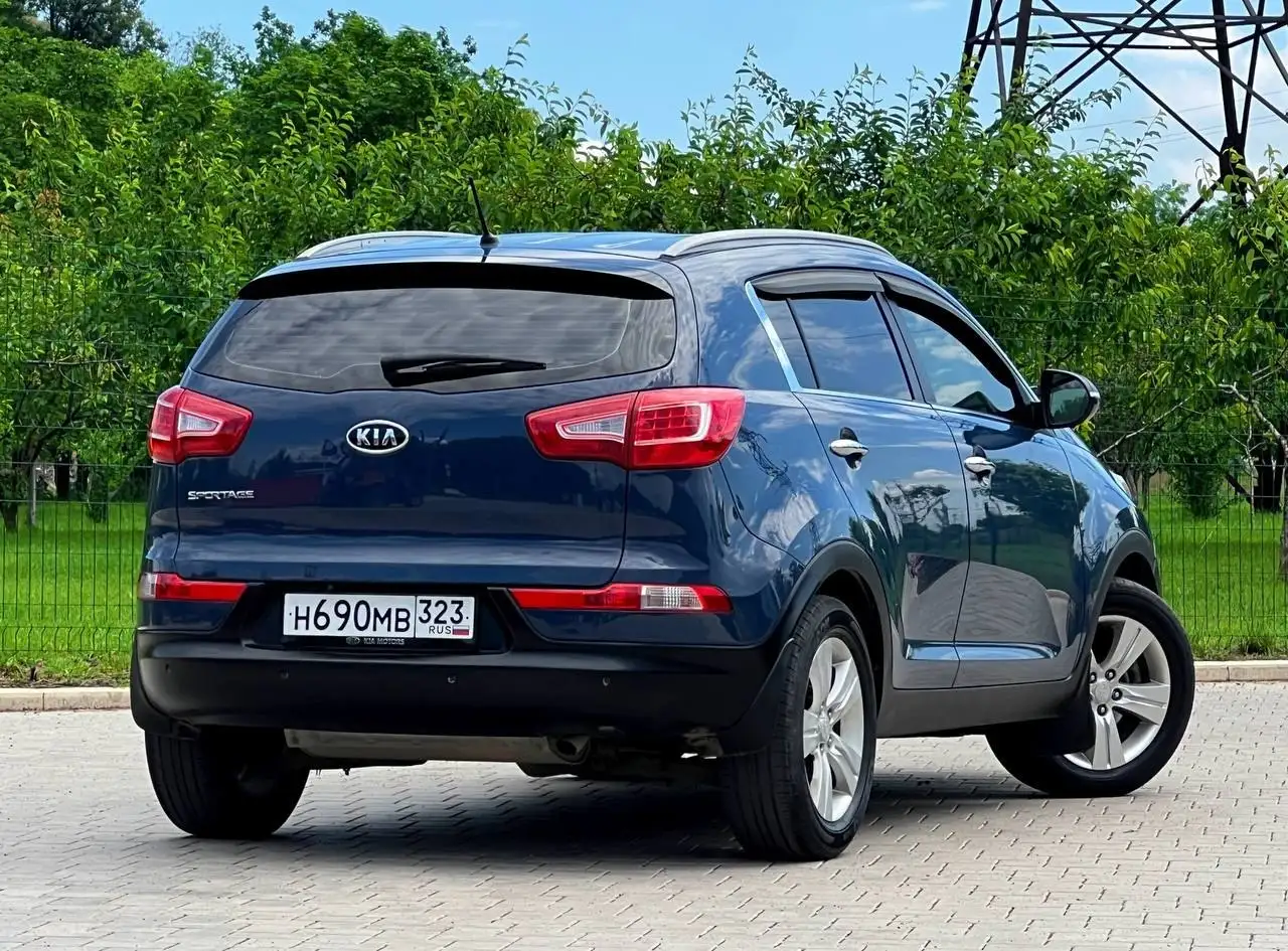 Kia Sportage 2011, синий перламутр - Легковые автомобили (Авто) в Донецк