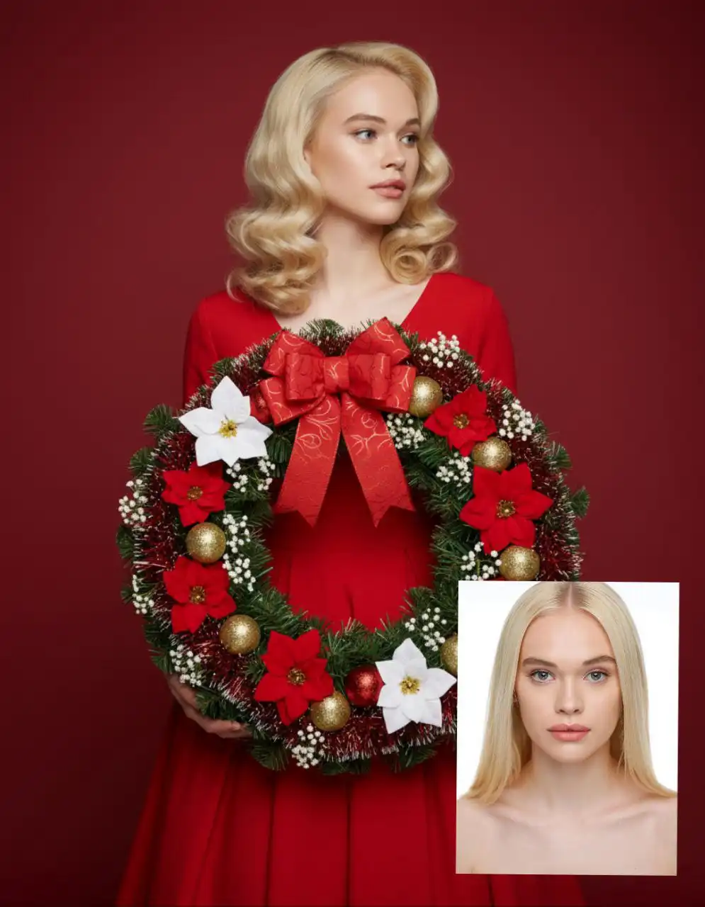 Новогодние нейрофотосессии