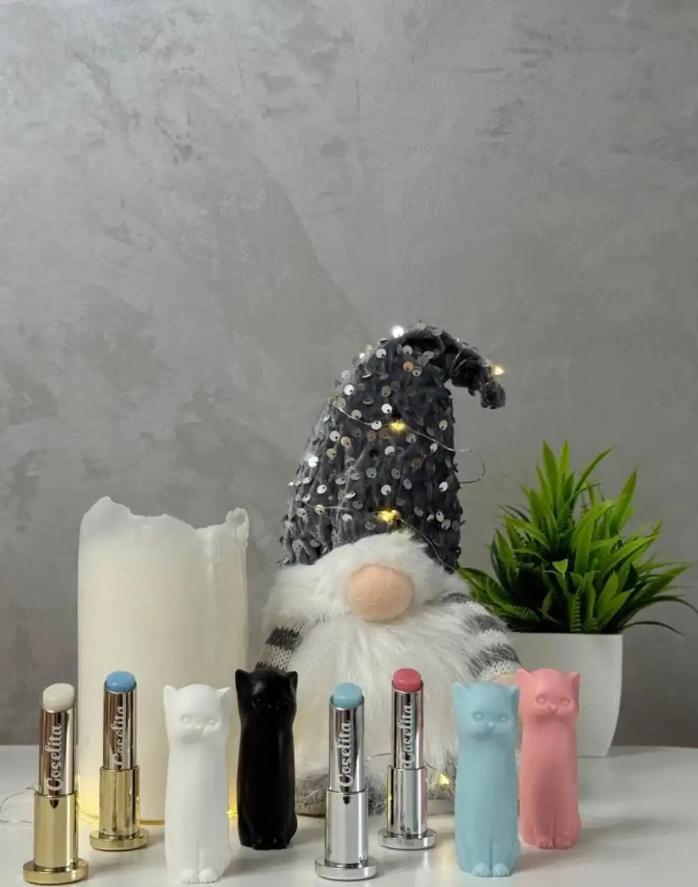 Бальзам для губ в виде кошечки