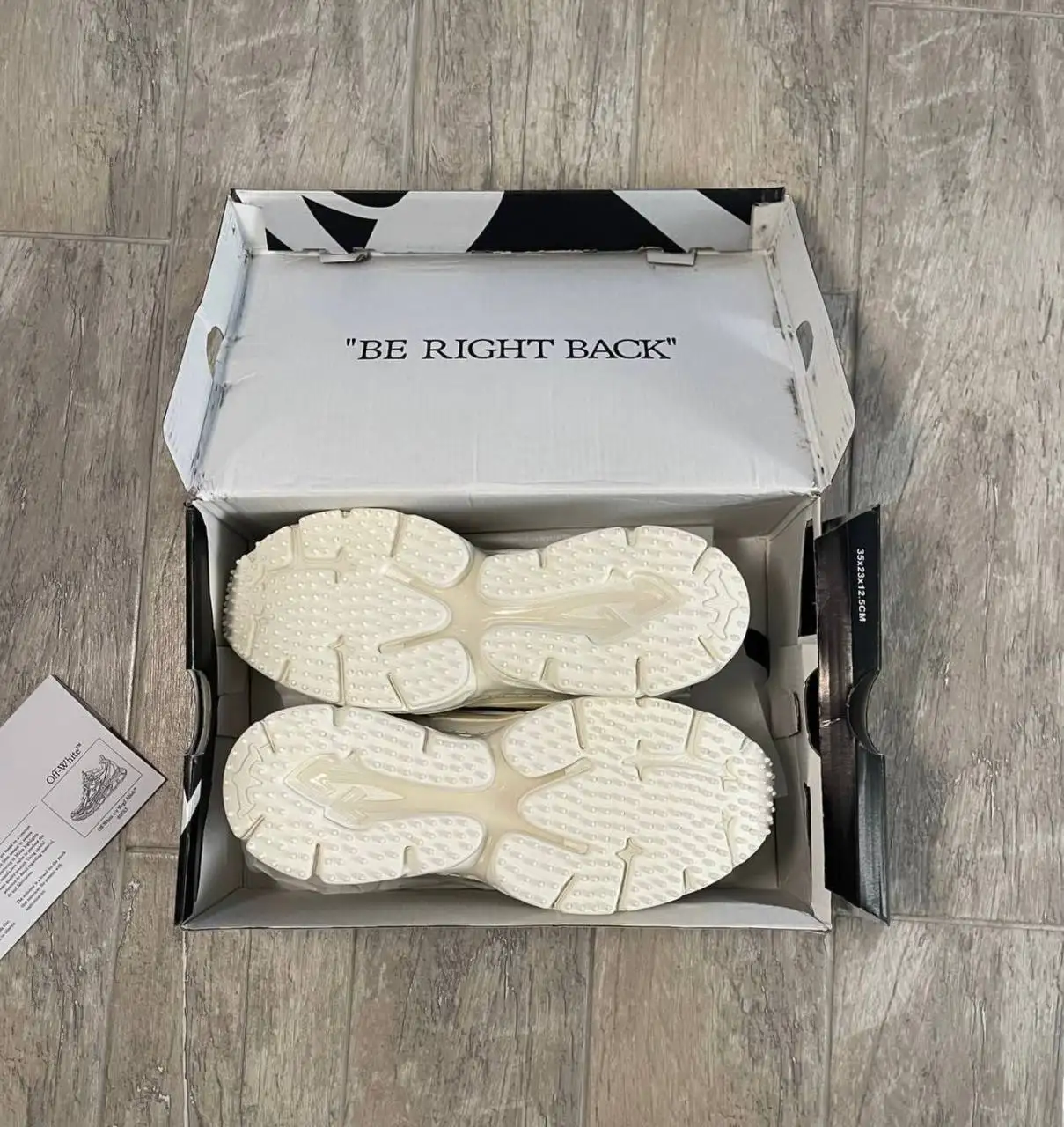 Кроссовки OFF WHITE BE RIGHT BACK - Обувь (Одежда) в Самара