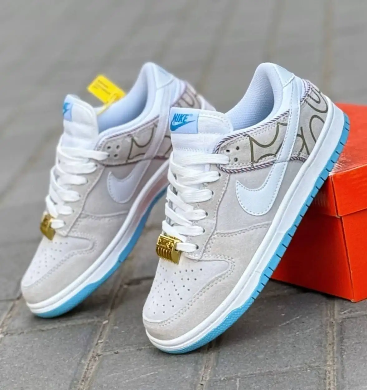 NIKE DUNK LOW BARBERSHOP - Обувь (Одежда) в Самара