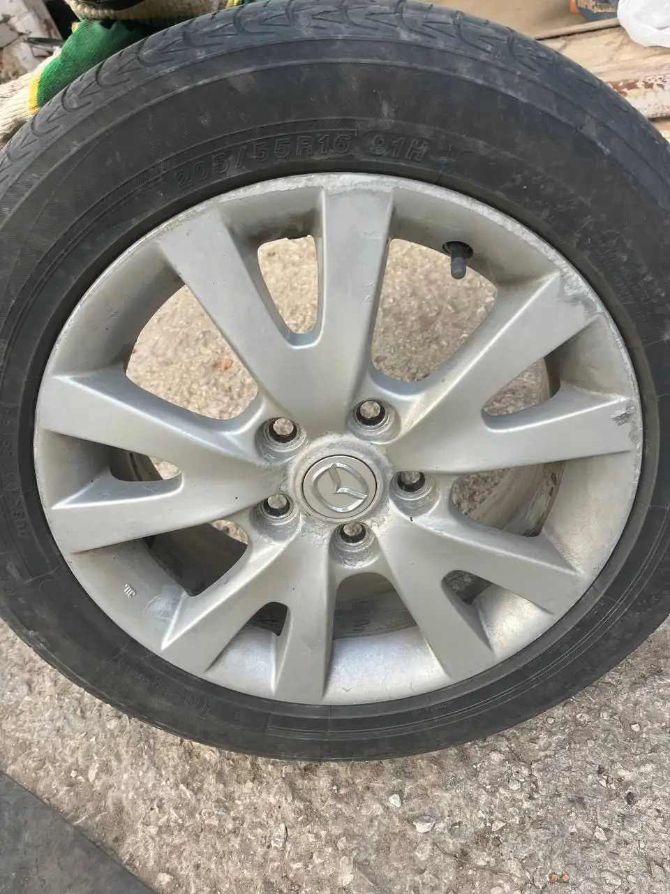 Продажа дисков с резиной Mazda R16 5x114.3 - Диски и шины (Авто) в Самара