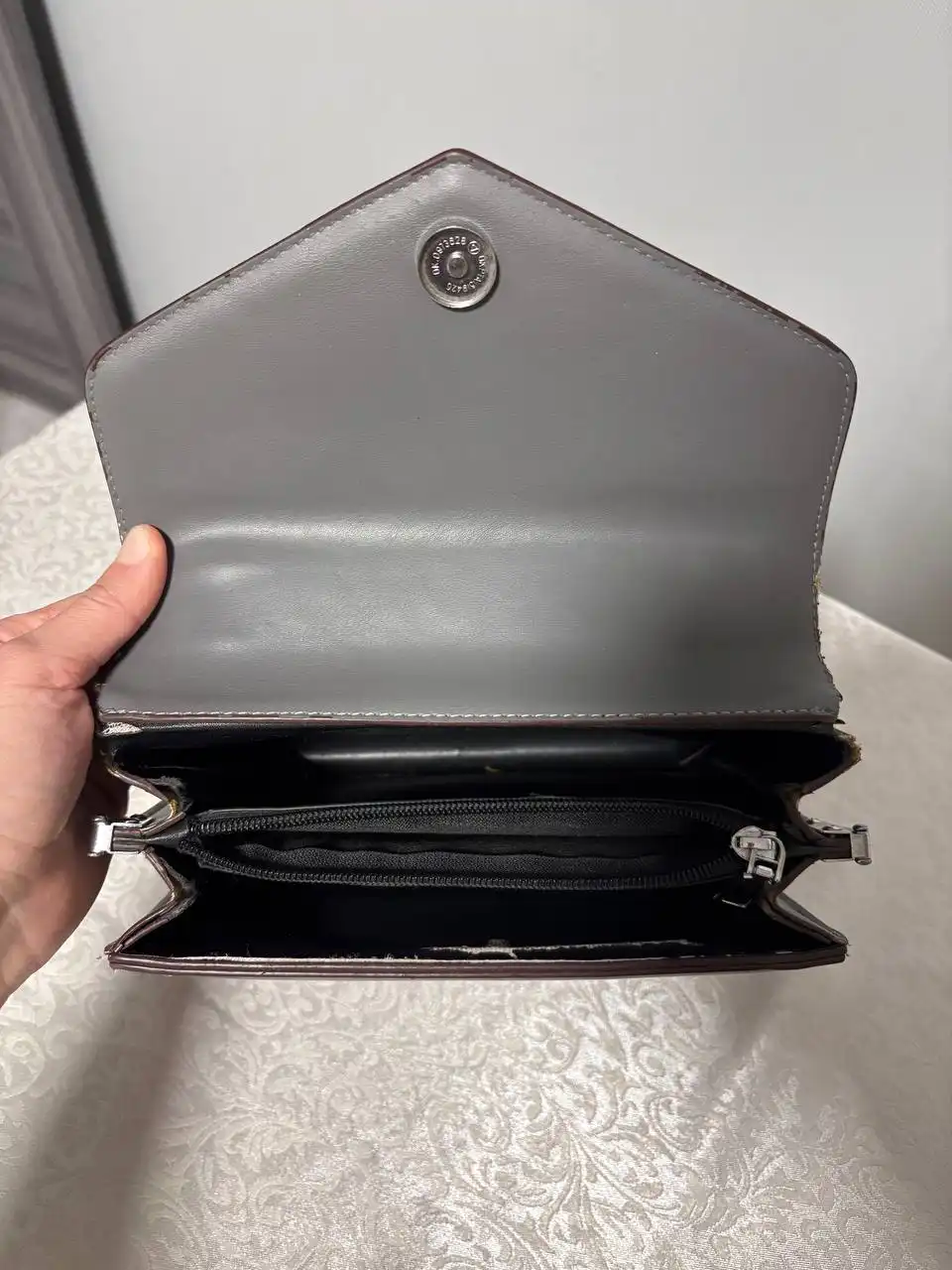 Сумка серая б/у