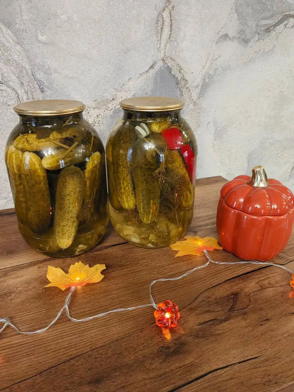 Соленья домашнего производства