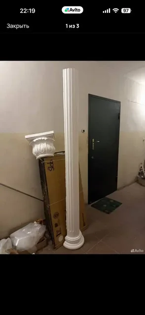 Колонны в греческом стиле после ремонта - Для дома и дачи в Самара