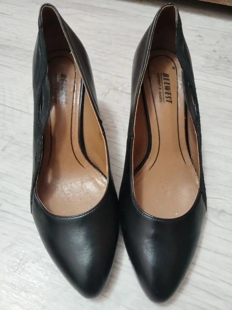 Туфли белые и черные для праздника и работы