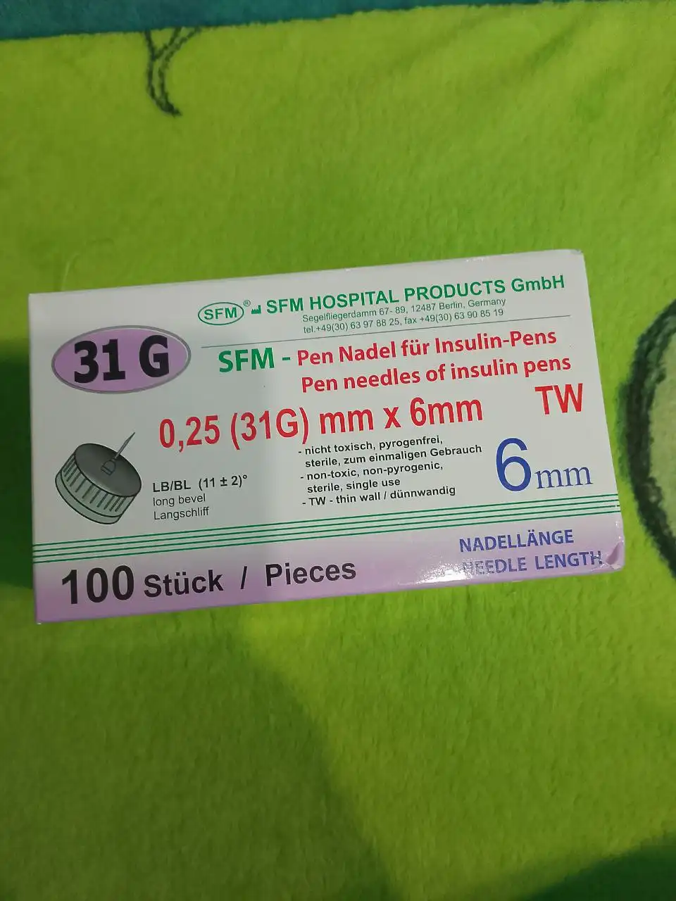 Инсулин Тууджео и иглы для ручек