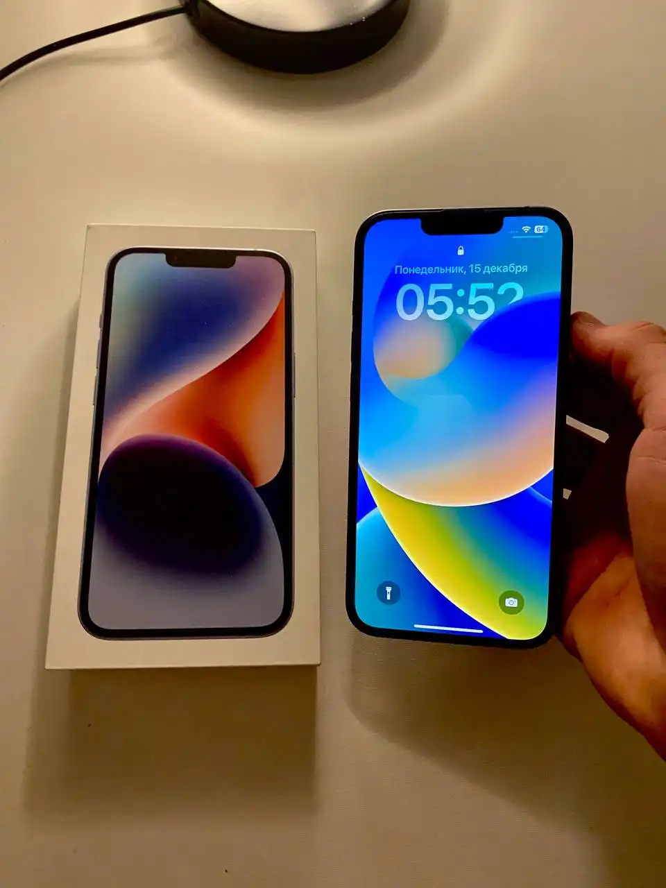 iPhone 14 256 ГБ с батареей 76% - Смартфоны (Электроника) в Самара