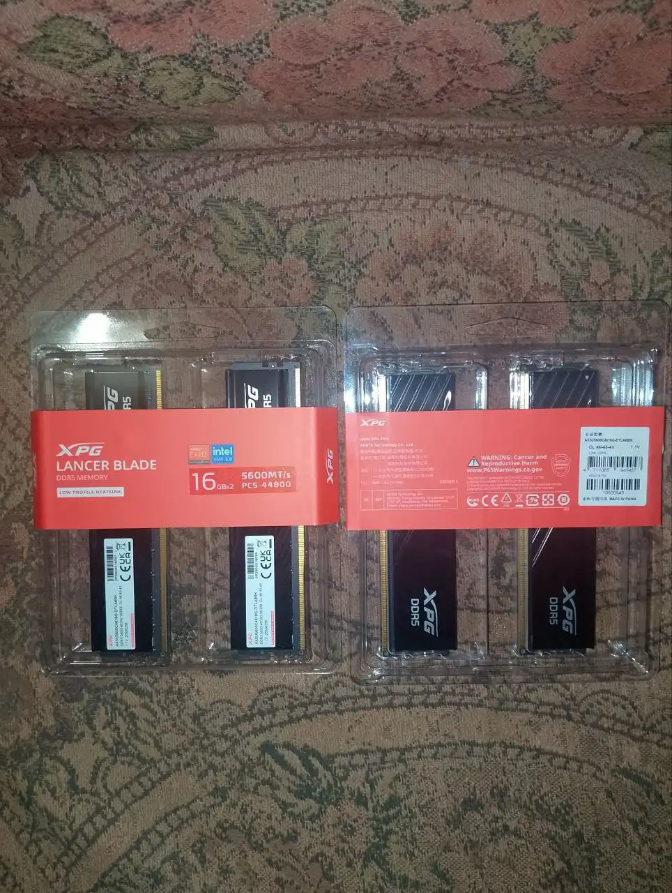 Продажа оперативной памяти DDR5 Adata и Patriot 5600 МГц - Компьютерные комплектующие (Электроника) в Самара