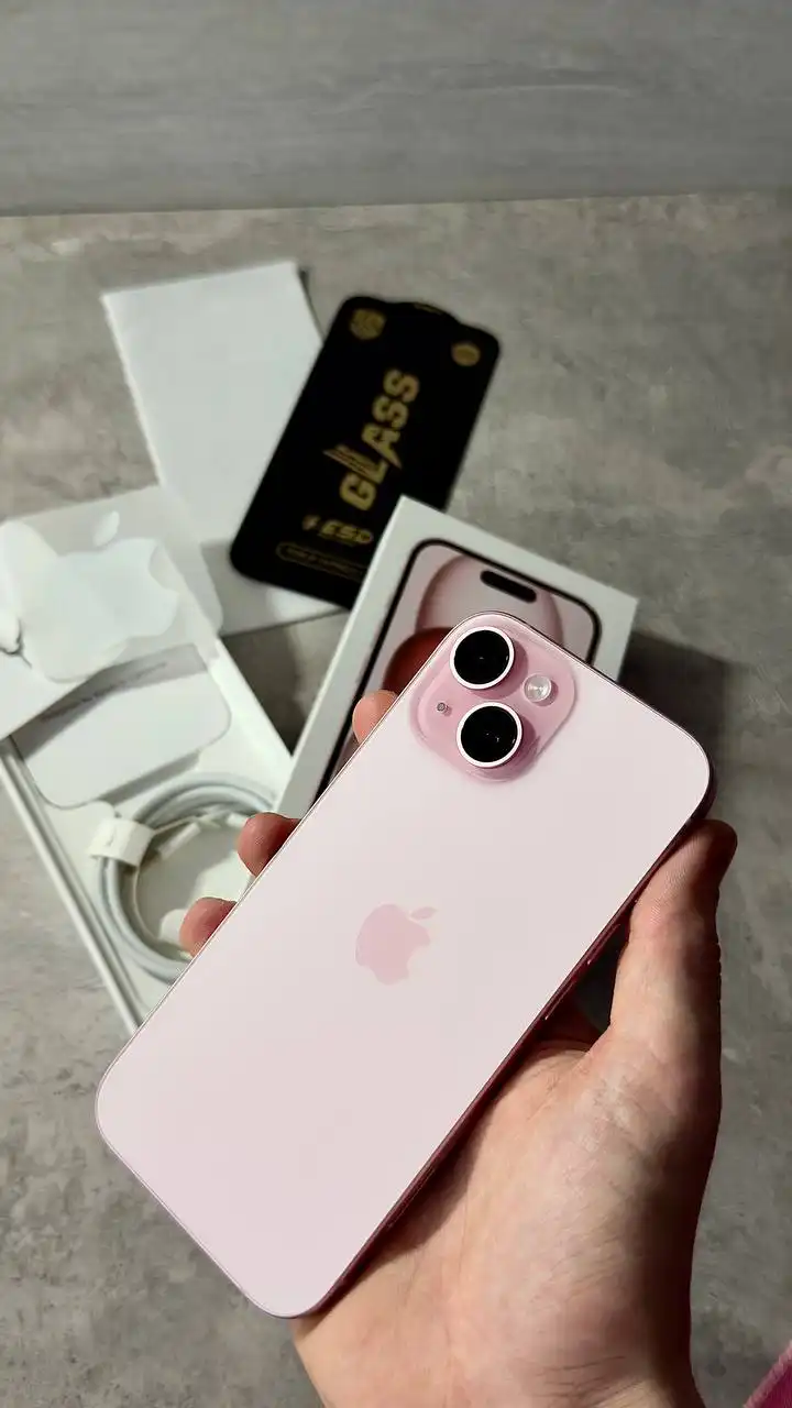 Продажа iPhone 15 128ГБ розовый в идеальном состоянии - Смартфоны (Электроника) в Самара
