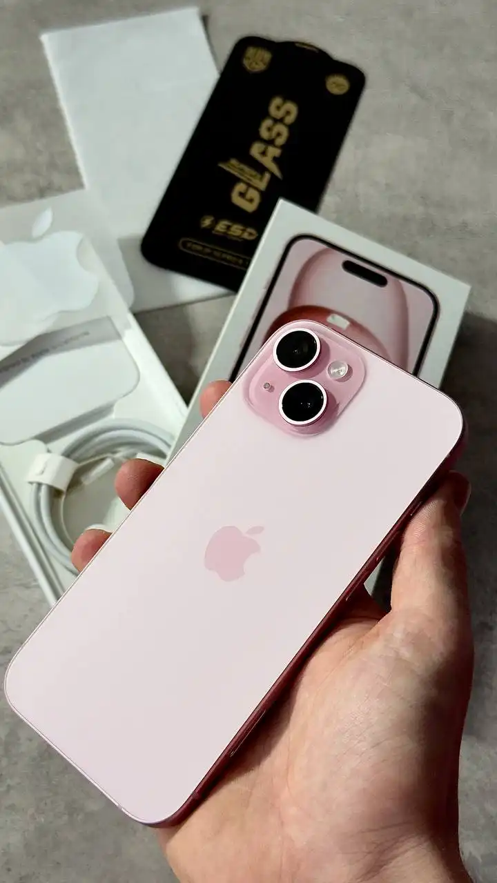 Продажа iPhone 15 128ГБ розовый в идеальном состоянии - Смартфоны (Электроника) в Самара