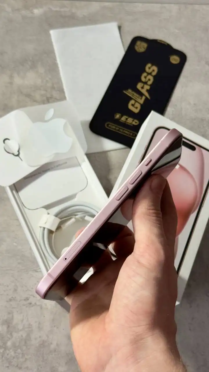 Продажа iPhone 15 128ГБ розовый в идеальном состоянии - Смартфоны (Электроника) в Самара
