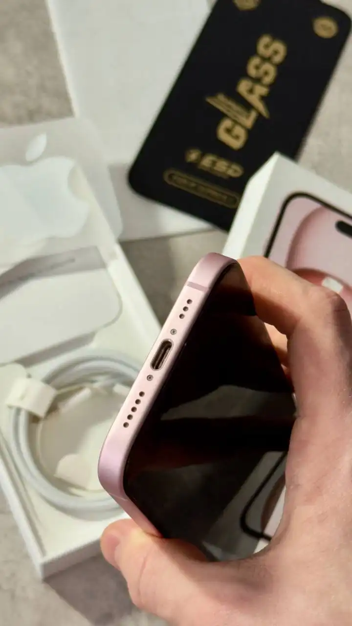Продажа iPhone 15 128ГБ розовый в идеальном состоянии - Смартфоны (Электроника) в Самара