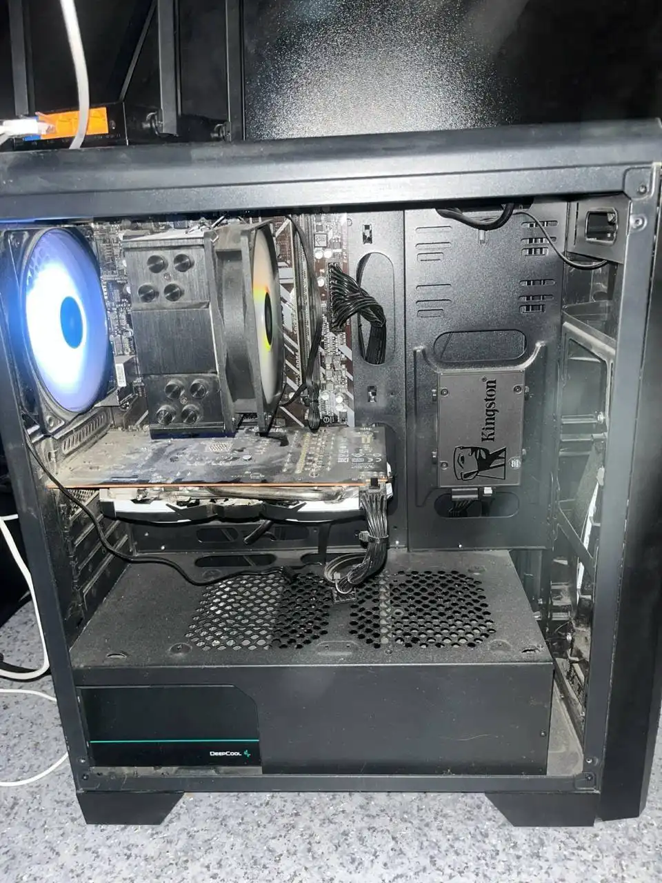 Игровой ПК AMD Ryzen 5 2600 + Radeon RX 6600 - Компьютеры и комплектующие (Электроника) в Самара