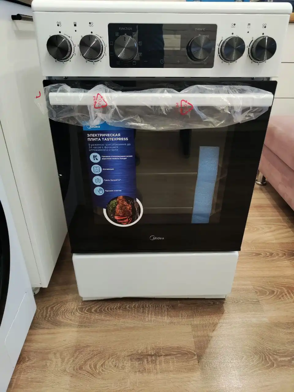 Продажа новой электрической плиты Midea MFO-D4E20T9E(WH) - Техника для кухни (Барахолка) в Самара