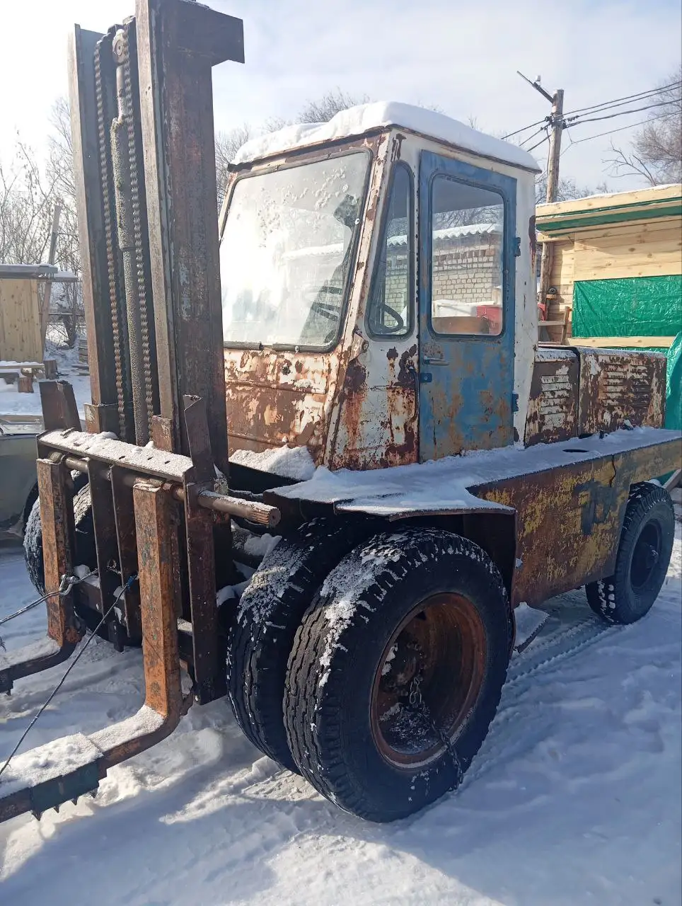 Продажа вилочного погрузчика ЛЬВОВСКИЙ (ЛЕВ) АП-4014М 1988 года - Складская техника (Готовый бизнес и оборудование) в Борское