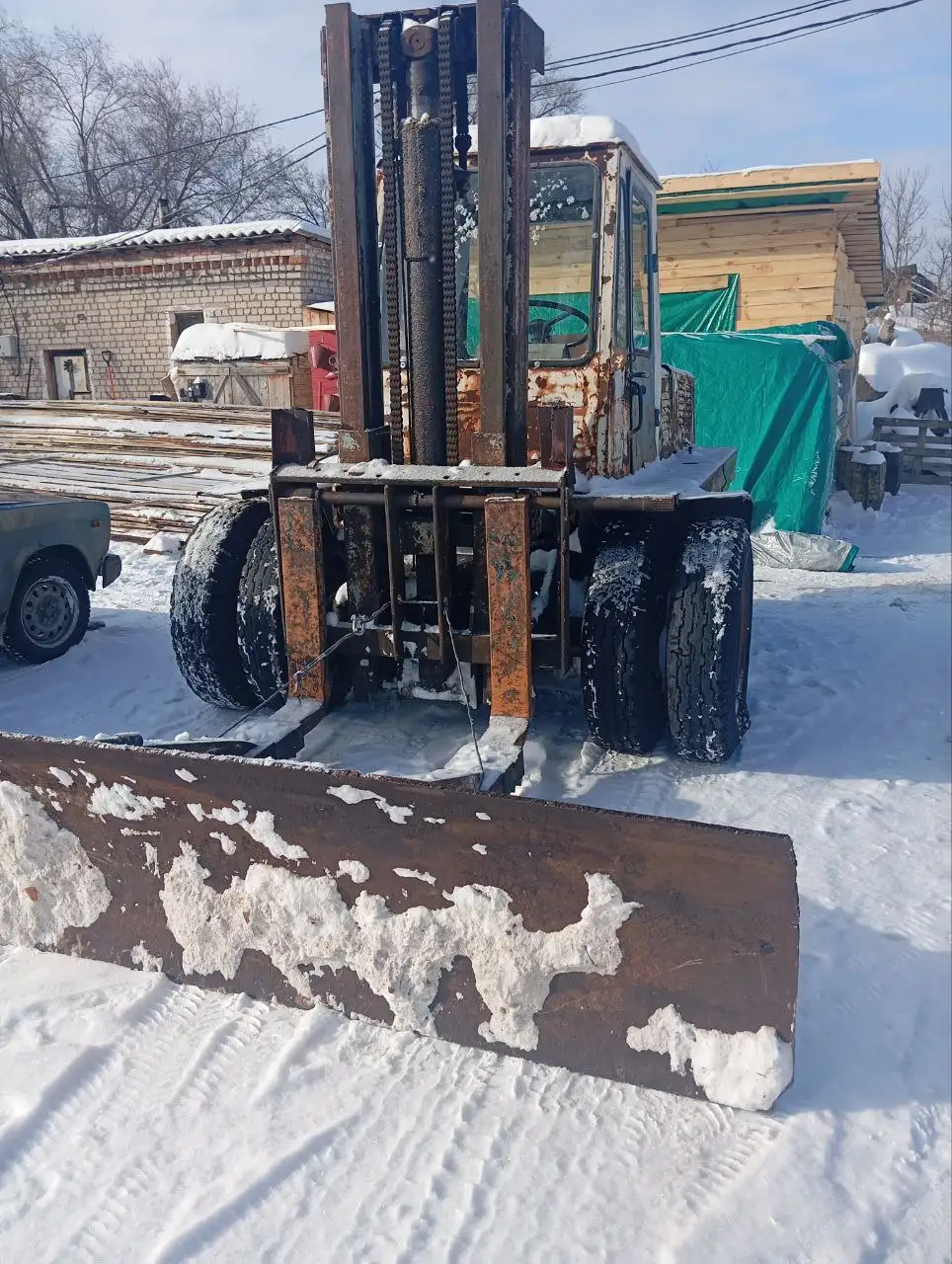 Продажа вилочного погрузчика ЛЬВОВСКИЙ (ЛЕВ) АП-4014М 1988 года - Складская техника (Готовый бизнес и оборудование) в Борское